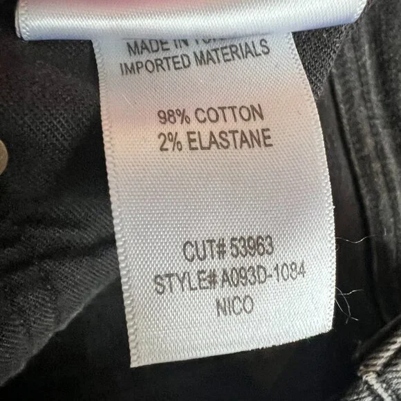 AGOLDE Nico High Rise Slim in Cassette - Size 29 - Picture 4 of 4